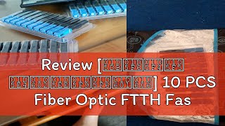 Review 𝗛𝗶𝗴𝗵 𝗤𝘂𝗮𝗹𝗶𝘁𝘆 10 PCS Fiber Optic FTTH Fast Connector SC  UPC Fast Konektor FO 1 [upl. by Ilak]