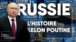 Comment Poutine réécrit lHistoire  Géopolitis [upl. by Schuler39]