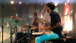 Cristo Vive Drum Cover Live  Marco Pérez [upl. by Aerdnuahs104]