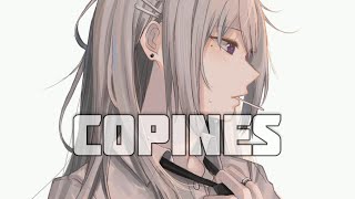 Nightcore  Copines lyrics Aya Nakemura [upl. by Nolyk]