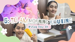 530am morning routine  productive morning  vlogmas 34  Aakritisharmavlogs [upl. by Basilius301]