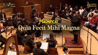 Gloria Dei Cantores  Rutters Magnificat  QUIA FECIT MIHI MAGNA [upl. by Damiano]