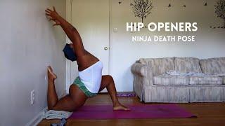 SizeDoesntMatter Yoga Challenge Day 19 Ninja Death Pose [upl. by Millda]