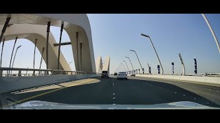 ABU DHABI KCA to New York University Abu Dhabi via Salam Street Yas Island [upl. by Rafter]