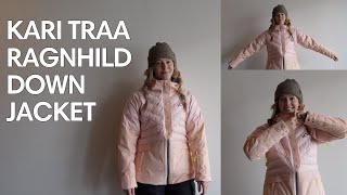 Kari Traa  Ragnhild Down Snow Jacket Review [upl. by Mylor292]