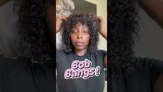 How to cut bob bangs wigs wig wigstyling [upl. by Ja]