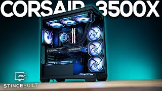 Brand NEW Corsair 3500x PC Build [upl. by Llenod]