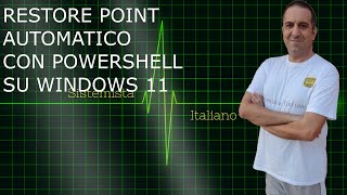 WINDOWS  Restore Point automatico su WIndows 11 [upl. by Anema]