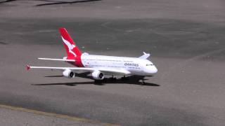 RC Model Qantas A380 Airbus [upl. by Aziza219]