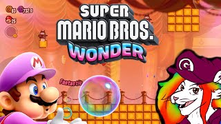 Super Mario Bros Wonder  Part 2 Wowie Zowie its a BIG GAME [upl. by Eceirahs]