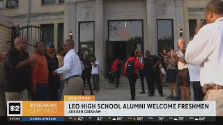 Leo High School alumni welcome new freshman class [upl. by Enimrac]