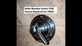 Delta Shower Faucet Seal Kit FREE 1700 Monitor Series  Leak Repair for FREE [upl. by Yasdnil957]