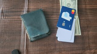 Open Sea Leather Topsider Bifold wallet review Still good [upl. by Plumbo136]