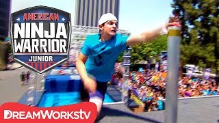 AMERICAN NINJA WARRIOR JUNIOR  The Fastest Race Ever [upl. by Amerak]