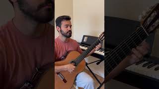 Bourrée in E minor  J S Bach guitar guitarcover classicalmusic [upl. by Aronas]