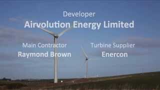 Building Two Wind Turbines at Ysgellog Farm ENGLISH [upl. by Hars127]