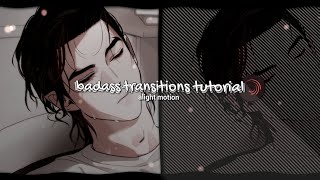 alight motion 5 badass style transitions tutorial ♪ 53 [upl. by Det332]