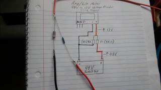 48V to 12V Voltage Divider test 1 [upl. by Aizitel870]