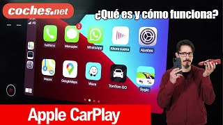 Apple CARPLAY Qué es y cómo funciona  Análisis  Review en español  cochesnet [upl. by Quar]