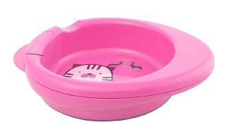 Chicco Piatto Pappa Calda 6M Bimba Rosa [upl. by Bille702]