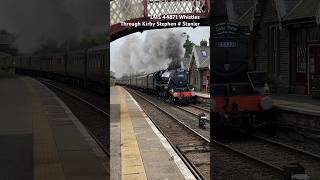 44871 charges through Kirkby Stephen  Steam [upl. by Abbe]