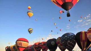 Albuquerque Balloon Fiesta Oct 1 2011 World Record Mass Ascensionm4v [upl. by Darreg801]