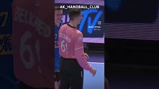 Best goalkeeper save in handball 💫🥅 bestofhandball handball trending handballhighlights sports [upl. by Inez]