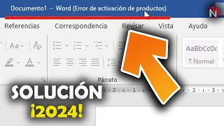 Error De Activación de Productos Office 2024  ❌ SOLUCIÓN [upl. by Sedicla]