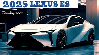 Confirmed 2025 Lexus ES Redesign Exterior and Interior Revealed  Release amp Pricing [upl. by Deste]