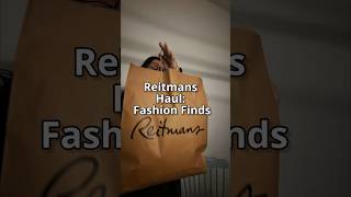 Reitmans Haul Fashion Finds [upl. by Dominik]