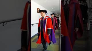 Oxford Brookes Graduation 2021  staff procession slow [upl. by Jarad]