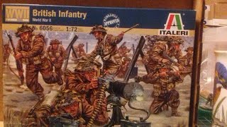 Review Not Early War British  172 Italeri WW2 British Infantry [upl. by Alram]