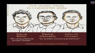 Nobel Prize in Chemistry 2024 awarded to David Baker along with Demis Hassabis and John MJumpergk [upl. by Eirek304]