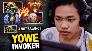 THE DIFFERENCE BETWEEN RANK 90 AND DIVINE 5  YOWE INVOKER VS HUSKAR MID  DOTA 2 INVOKER [upl. by Ibot991]