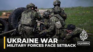 Ukraine retreat Kyiv troops fall back on eastern front [upl. by Delphina]