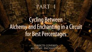 Elder Scrolls V Skyrim Strategy and Tips How to Alternate Between Enchanting amp Alchemy [upl. by Kloster]