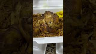 Machboos chicken from mosque freefood blessed chickenrecipes [upl. by Kitti]