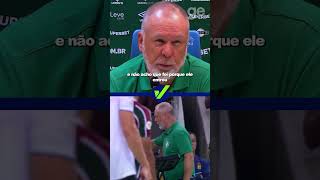 TRETA ENTRE MANO MENEZES E MARCELO ASSUSTA TORCEDORES DO FLUMINENSE 👀😳 marcelo fluminense [upl. by Nylesoj850]