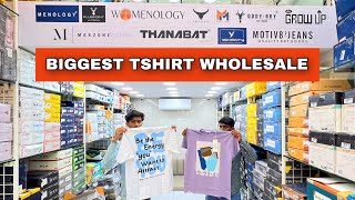 BIGGEST TSHIRT WHOLESALE  New National Market  MenologyMaxzone4Square amp Many More [upl. by Basham]