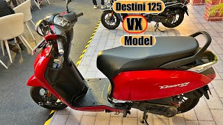 2024 Hero Destini 125 VX New Model Launch Full Detailed Review [upl. by Rudelson]