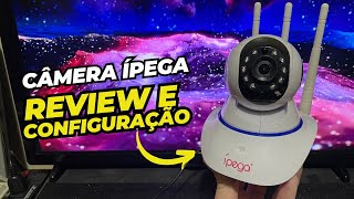 ✅ Como configurar a câmera wifi ÍPEGA KPCA127 com LIVEYES 2023 [upl. by Lidah471]