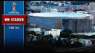 Russlands WMStadien Das Zentralstadion in Ekaterinburg [upl. by Aennyl]