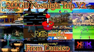 200gb Retropie Image Nostalgia Trip V2 for the Raspberry Pi 4 from Damaso [upl. by Aryam942]