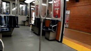 MONTREAL METRO RIDE COTE DES NEIGES TO JEAN TALON STATION [upl. by Weinrich472]