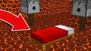 UNE BASE ULTRA SÉCURISÉE AVEC UNE TOURELLE AUTOMATIQUE  Minecraft BED WARS [upl. by Leontina]