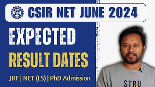 Expected Result Dates for CSIR NET June 2024  JRF NET amp PhD – All You Need to Know [upl. by Arahk]