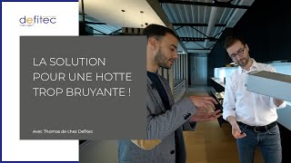 Votre hotte de cuisine équipée est trop bruyante  Novy a la solution [upl. by Adnorahs]