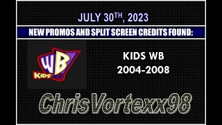 New Promos and Split Screen Credits Foundings 7302023 Kids WB 2005 [upl. by Lapham]