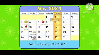 Starfall Calendar May 2 2024 [upl. by Chilton]