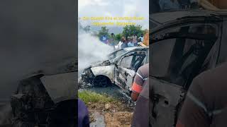 Car Fire at Varthur Road Bangalore Today carfire bangalore shorts short viralvideo shortvideo [upl. by Rentsch]